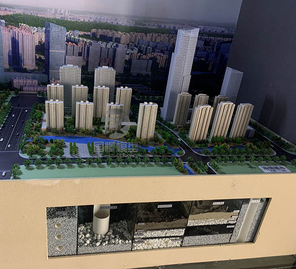 合山市建筑模型
